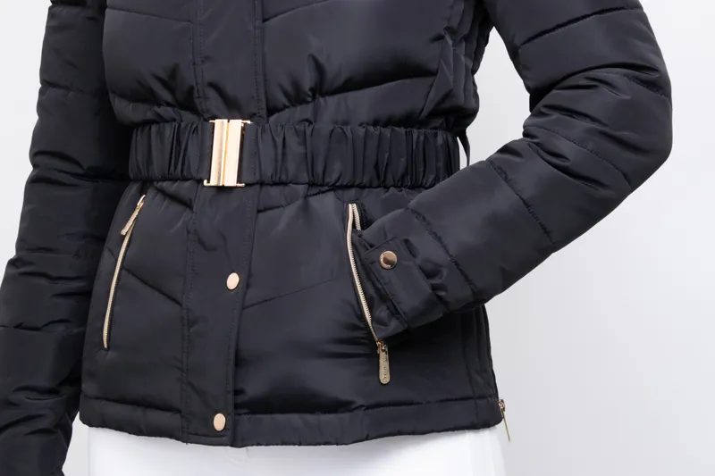 Coldstream Cornhill Quilted Coat - Black-4